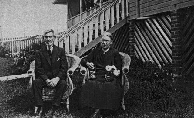John & Elizabeth on their golden wedding anniversary.