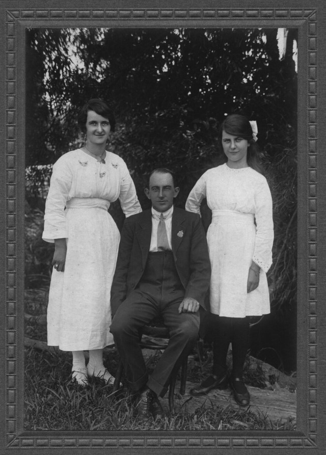 Alice & Frank Paul, with Alice’s sister Alberta Adelaide (Addy)