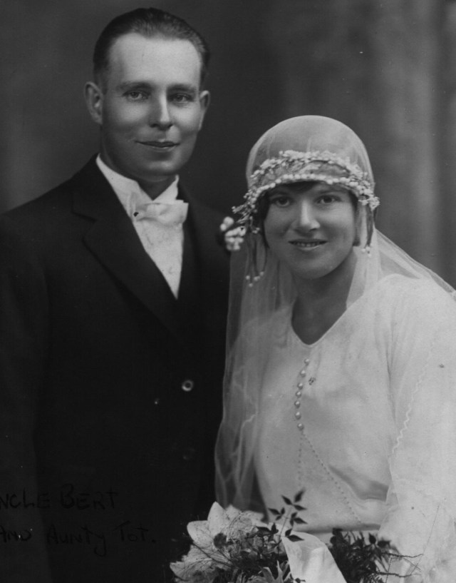 Bert & Tot Layton, taken 26th March 1930